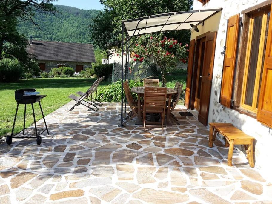 Grange En Pierres. Grand Jardin Et Belle Vue Villa Saurat Ngoại thất bức ảnh